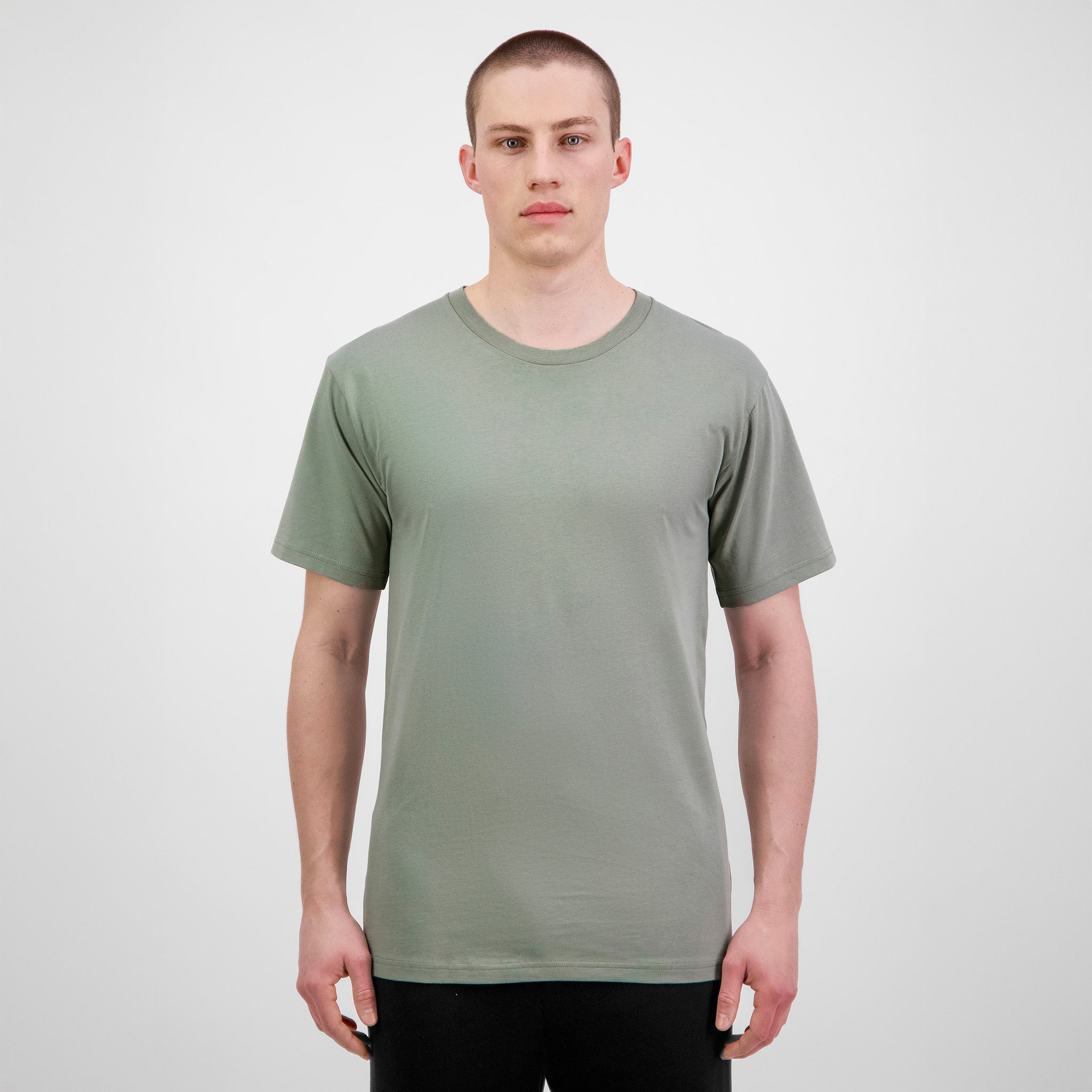 Pistachio Mens Basis Short Sleeve Tee