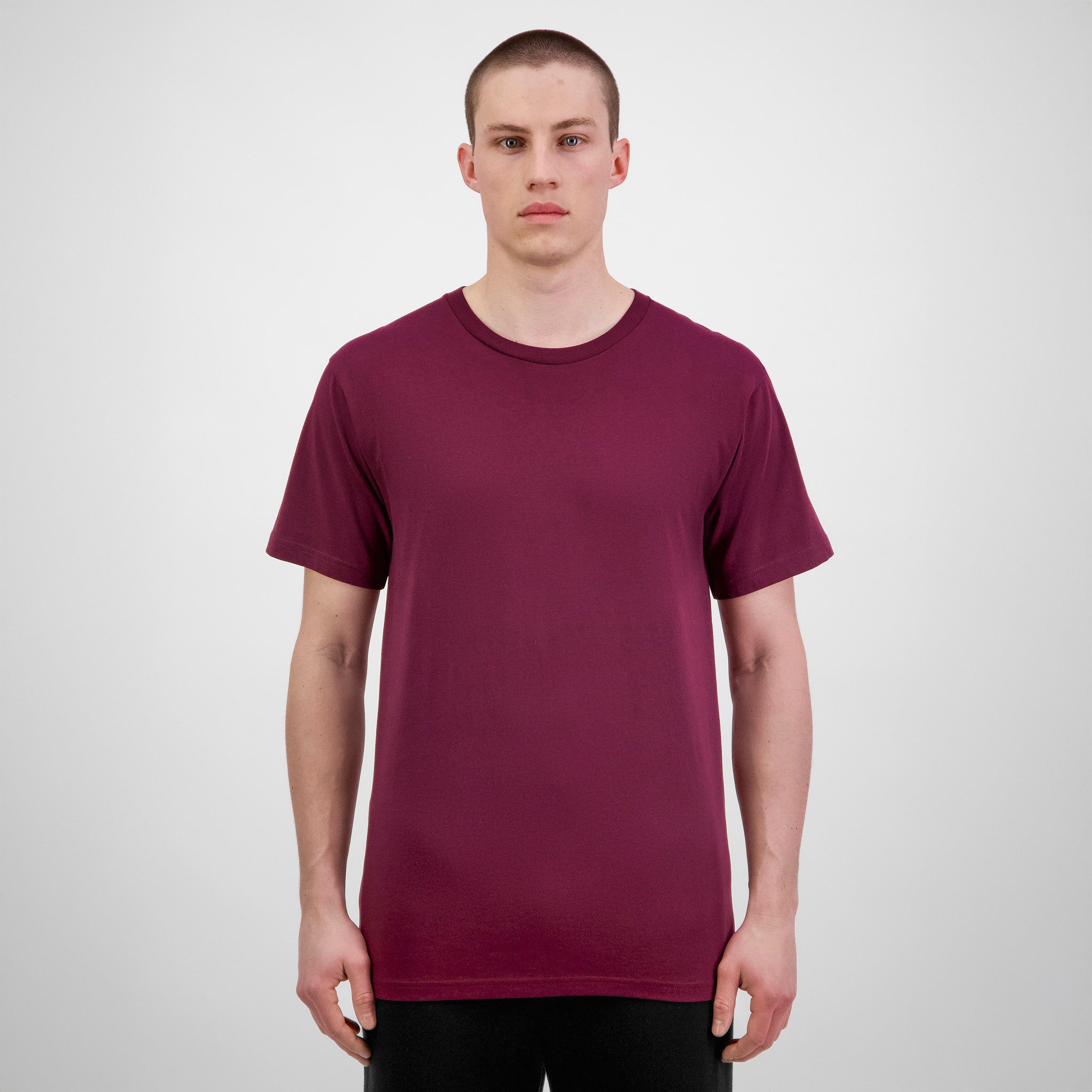Plum Mens Basis Short Sleeve Tee
