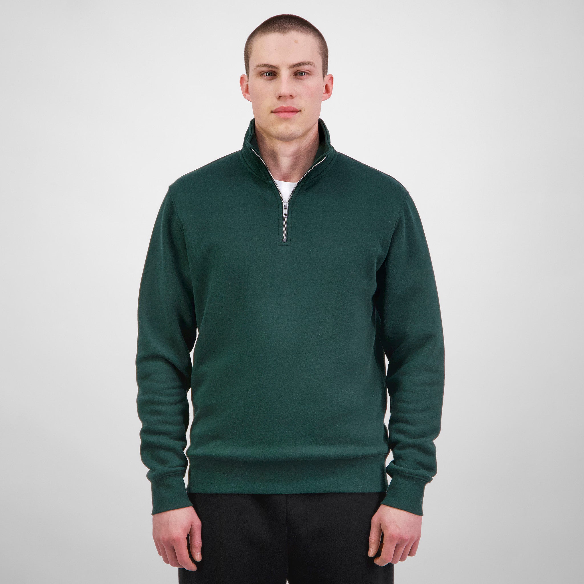 Scarab Green Mens Everyday 1/4 Zip