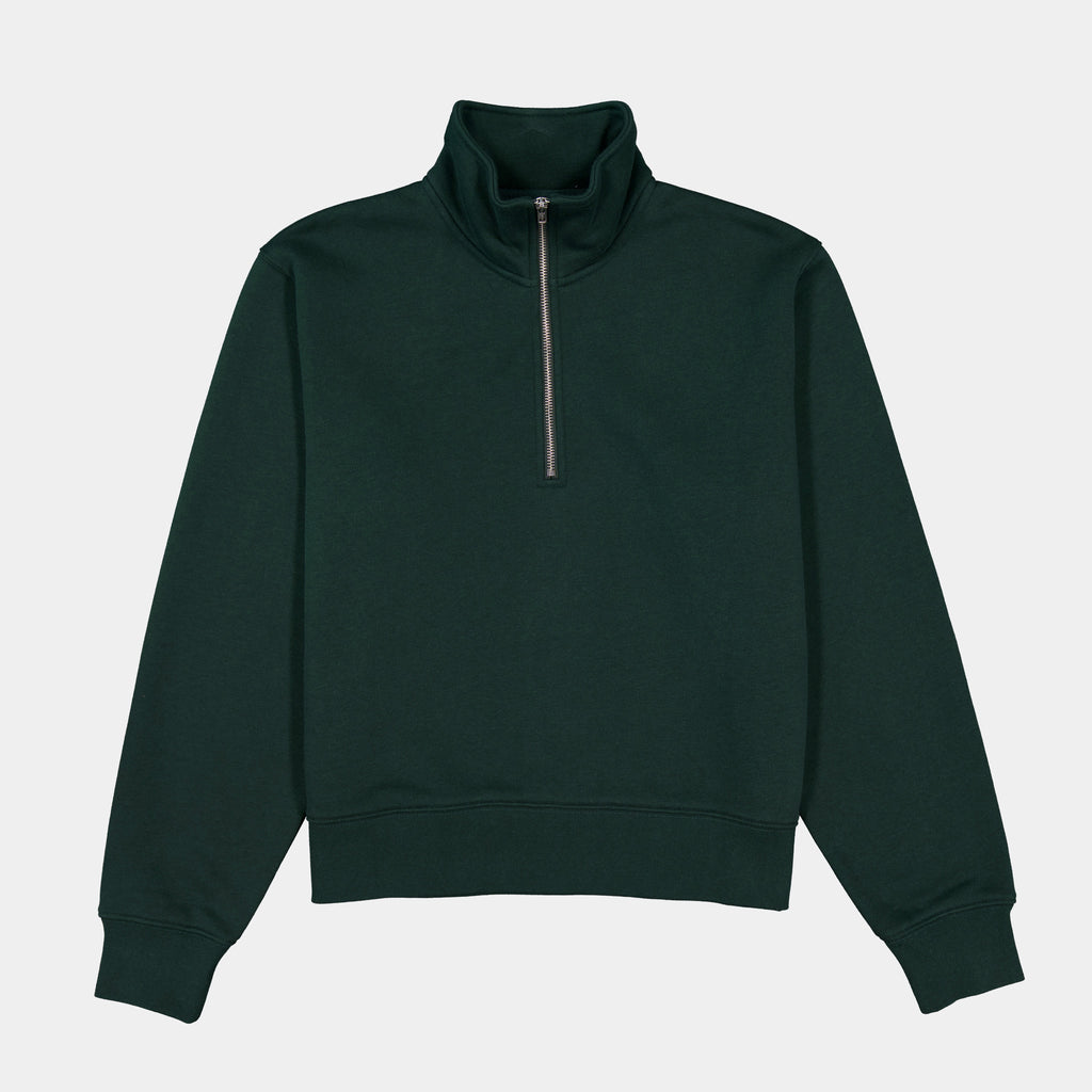 Scarab Green Womens Everyday 1/4 Zip