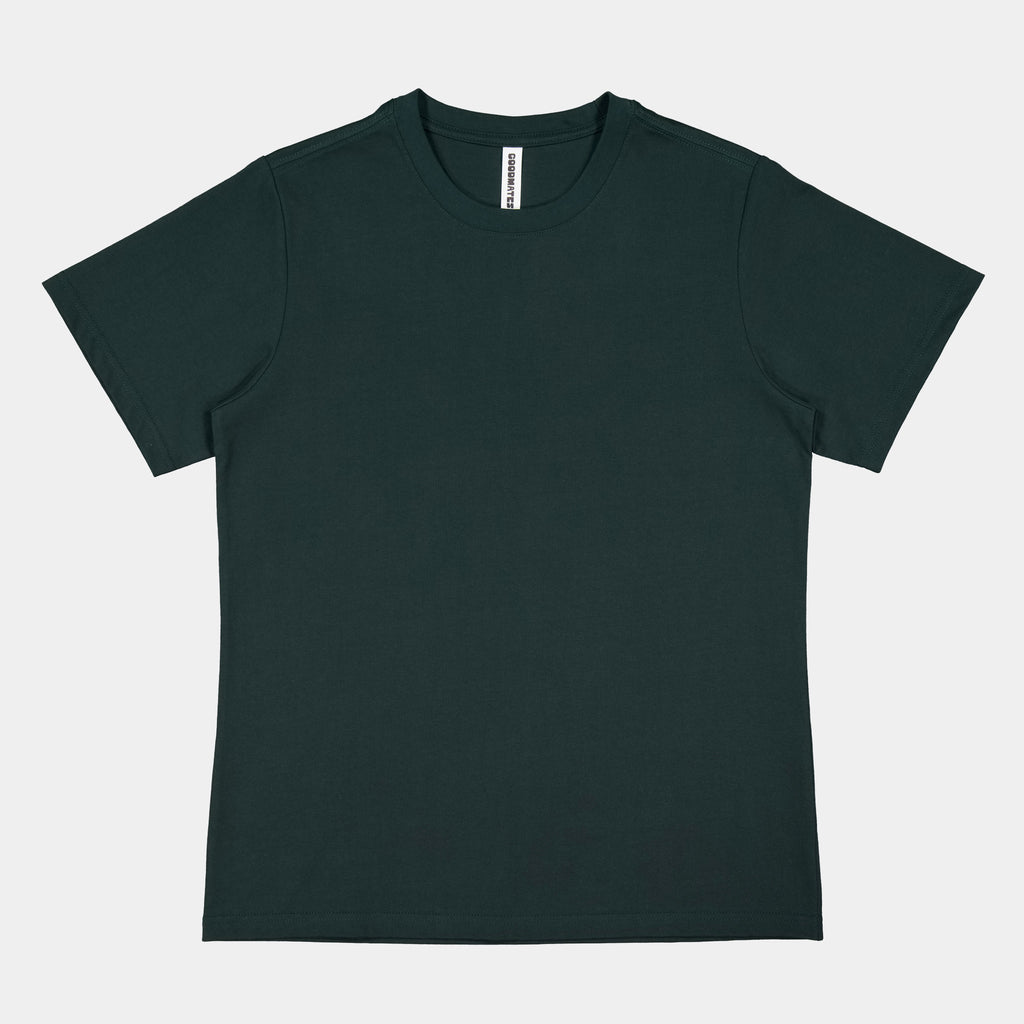 Scarab Green Womens Everyday Short Sleeve Tee
