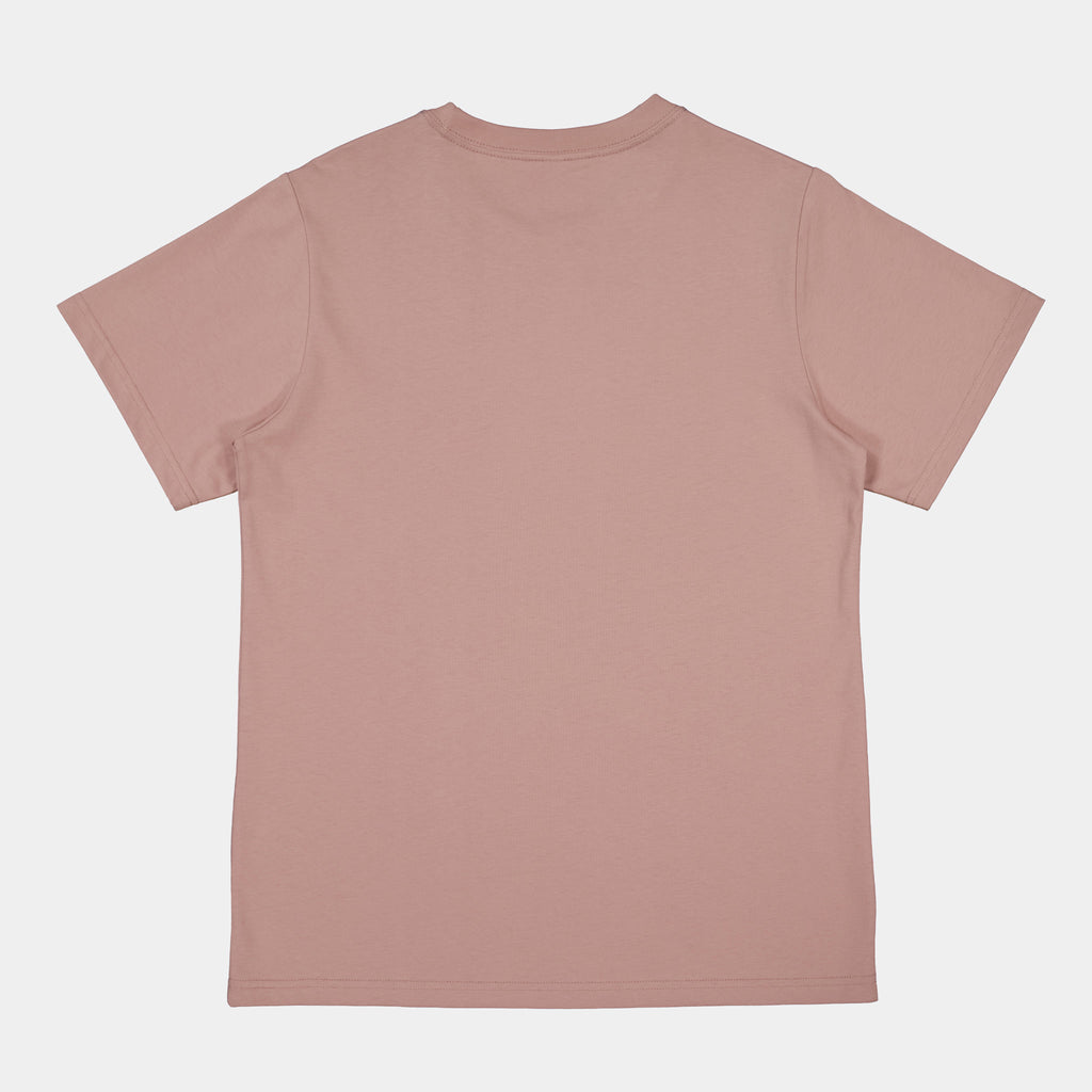 Washed Pink Womens Everyday Short Sleeve Tee