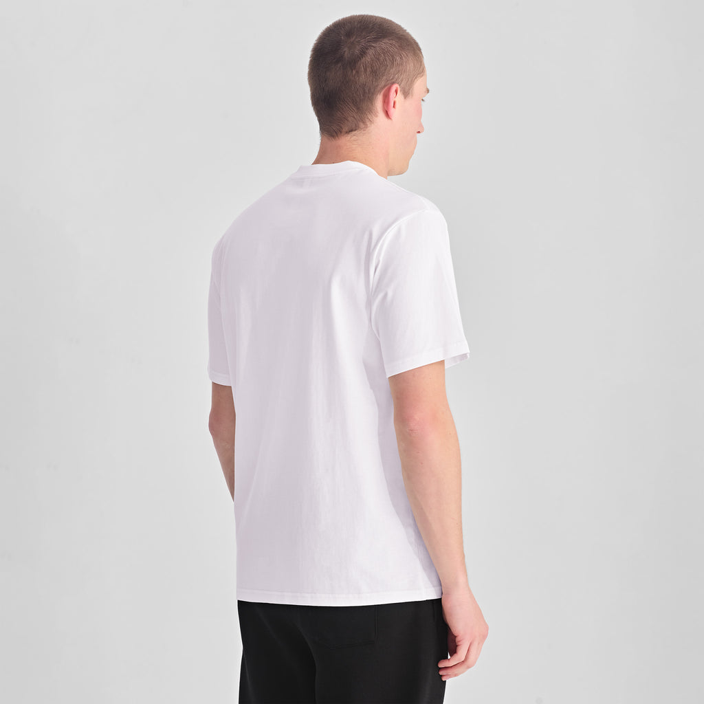 White Everyday Mens Box Tee