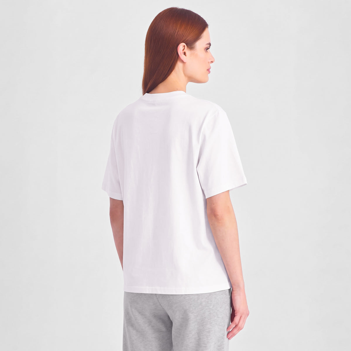 White Everyday Womens Box Tee