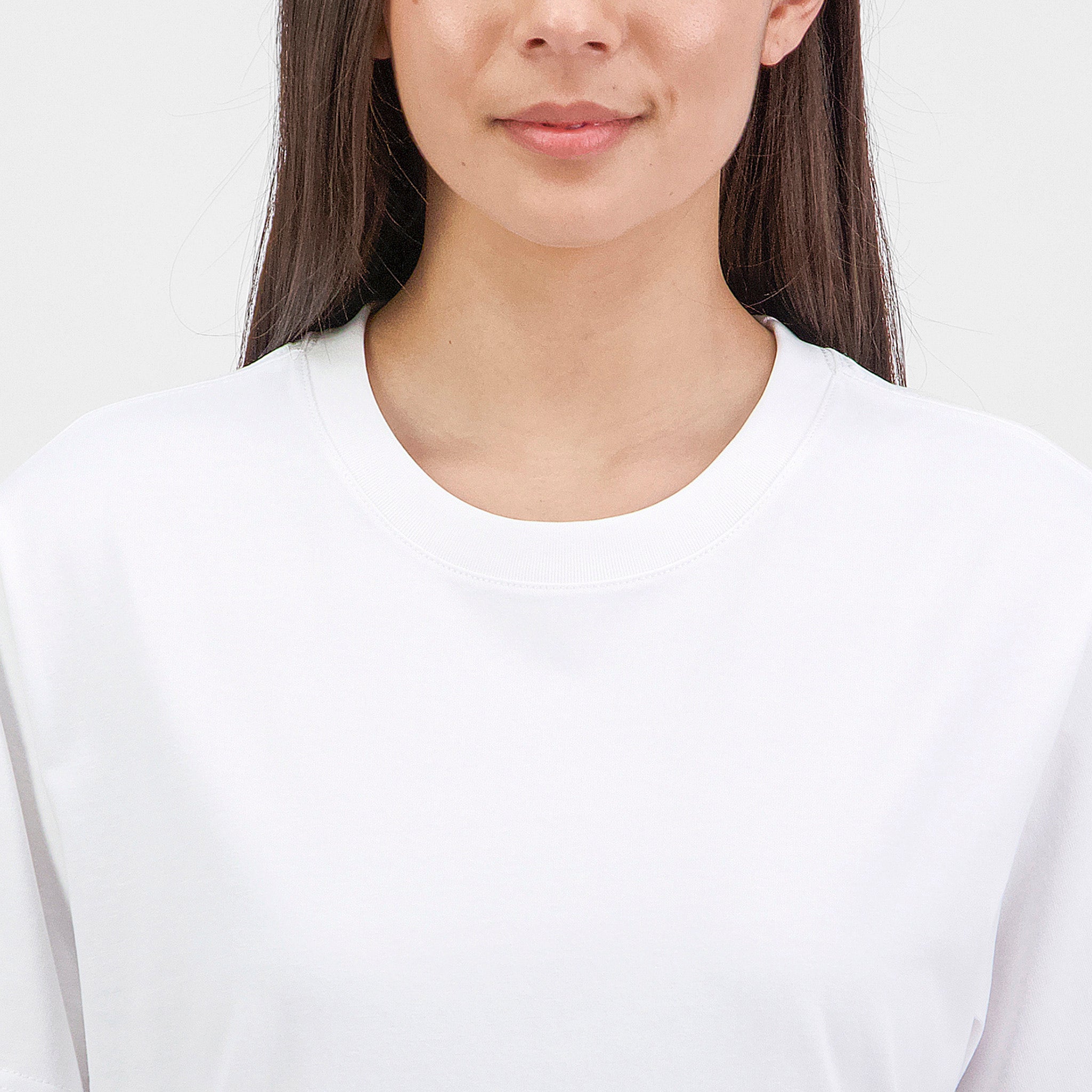 White Womens Everyday Short Sleeve Tee